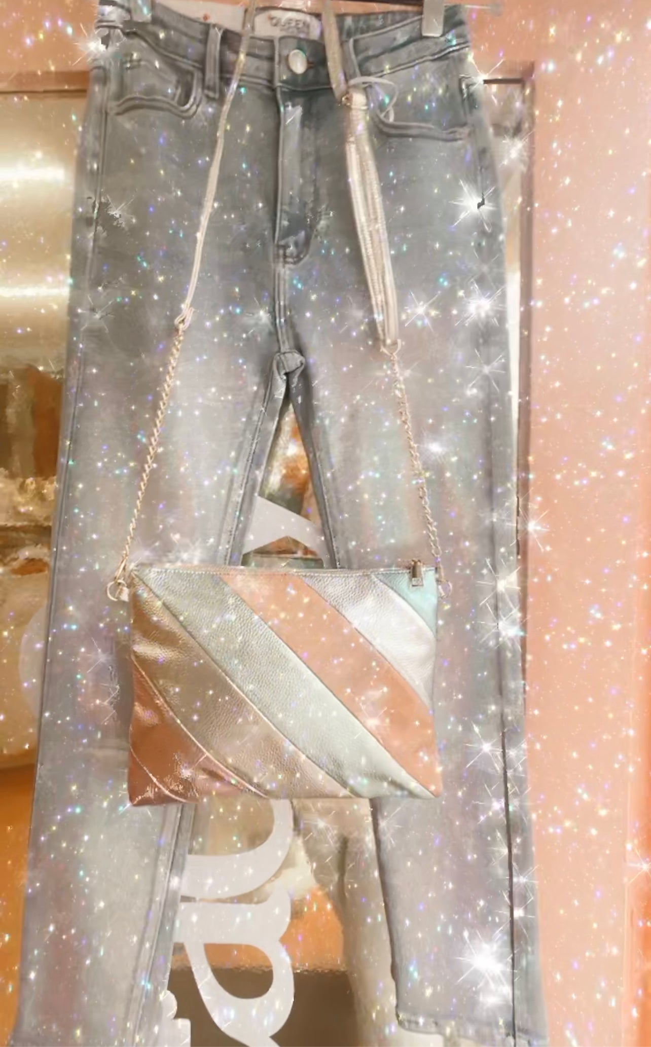 Iridescent Jeans