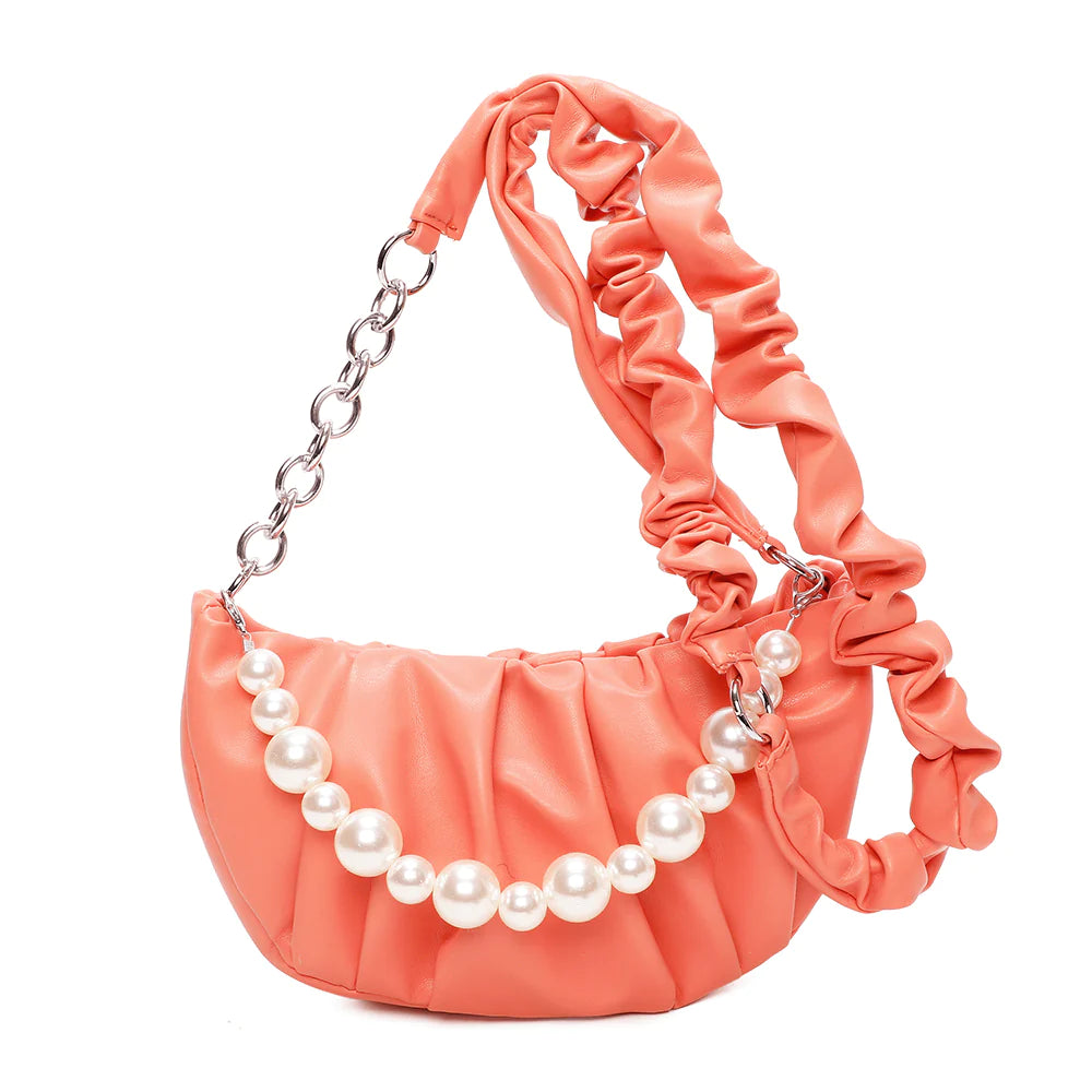 Peach Pearl Dream Handbag