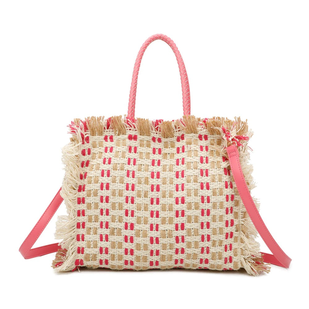 Pink Weave Eva