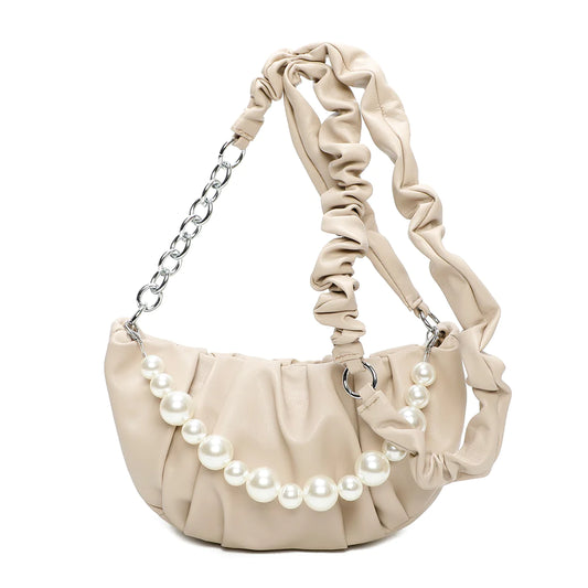 Cream Pearl Dream Handbag